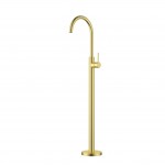 Otus Brushed Gold SS Slimline Free Standing Bath Mixer
